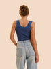 Alma Sleeveless Tank - Midnight