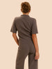 Lea Short Sleeve Top - Chestnut