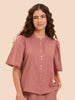Lola Shirt - Smokey Pink