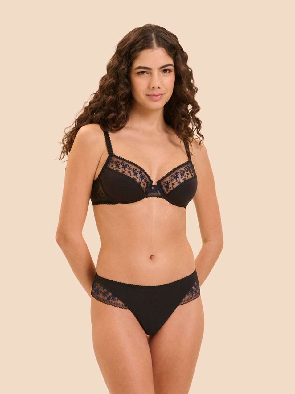 Instant Lingerie Set in Black - Simone Perele