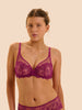 Passion Full Coverage Plunge - Desire Pink