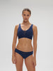 Harmony Medium Impact Wireless Sports Bra Midnight Blue Simone Perele