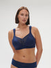 Harmony High Impact Sports Bra w/ Underwire Bra Midnight Blue Simone Perele