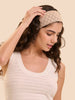Plume Headband Peau Rose Simone Perele