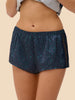 Satin Secrets Short - Feline Blue
