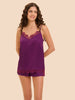 Satin Secrets Short - Blackberry