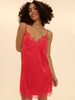 Satin Secrets Nightdress - Flamingo