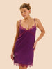 Satin Secrets Nightdress - Blackberry