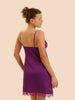 Satin Secrets Nightdress - Blackberry