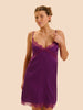 Satin Secrets Nightdress - Blackberry