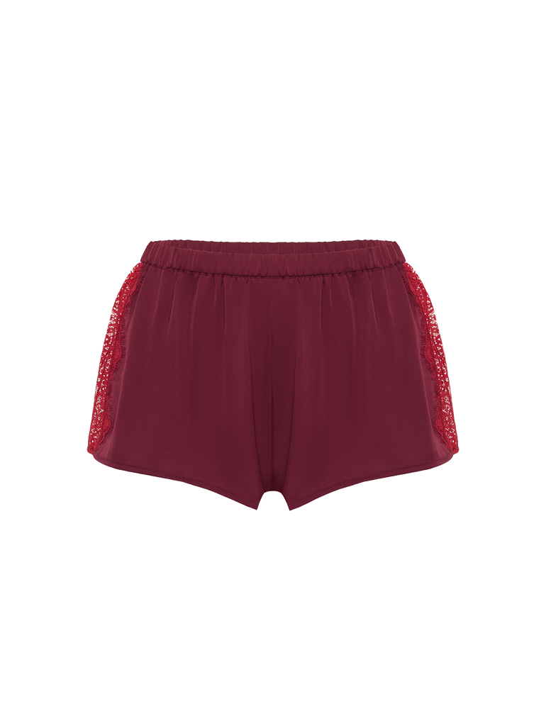 Satin Secrets Short Spinel Red Simone Perele