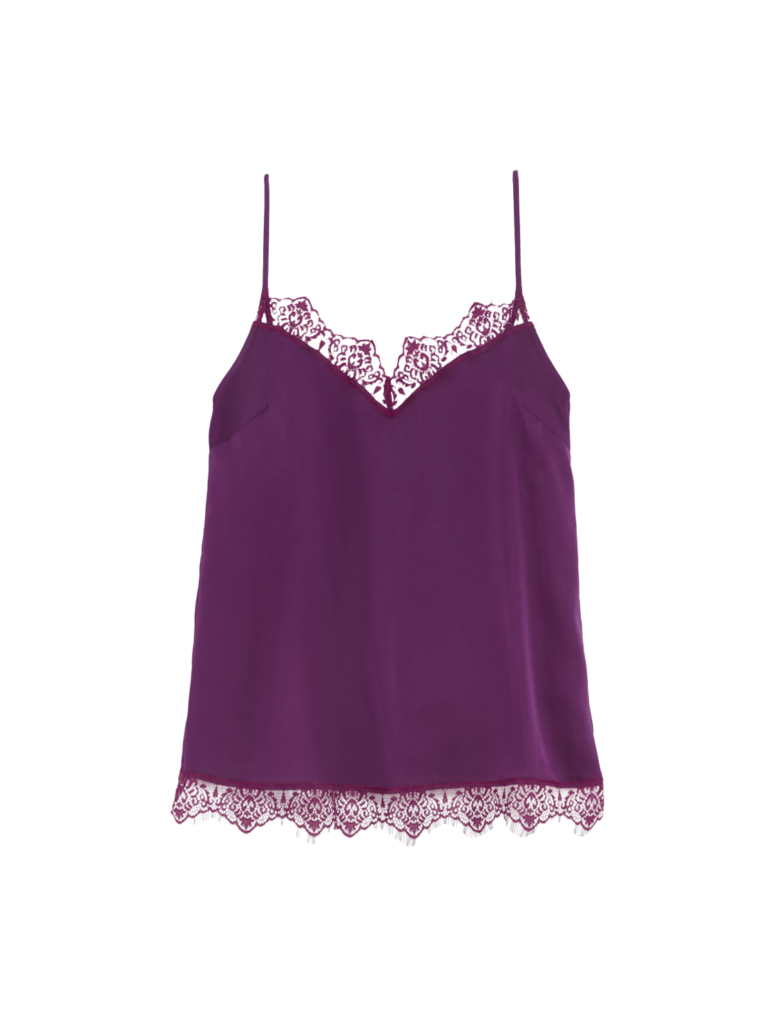 Satin Secrets Top Loungewear Blackberry Simone Perele