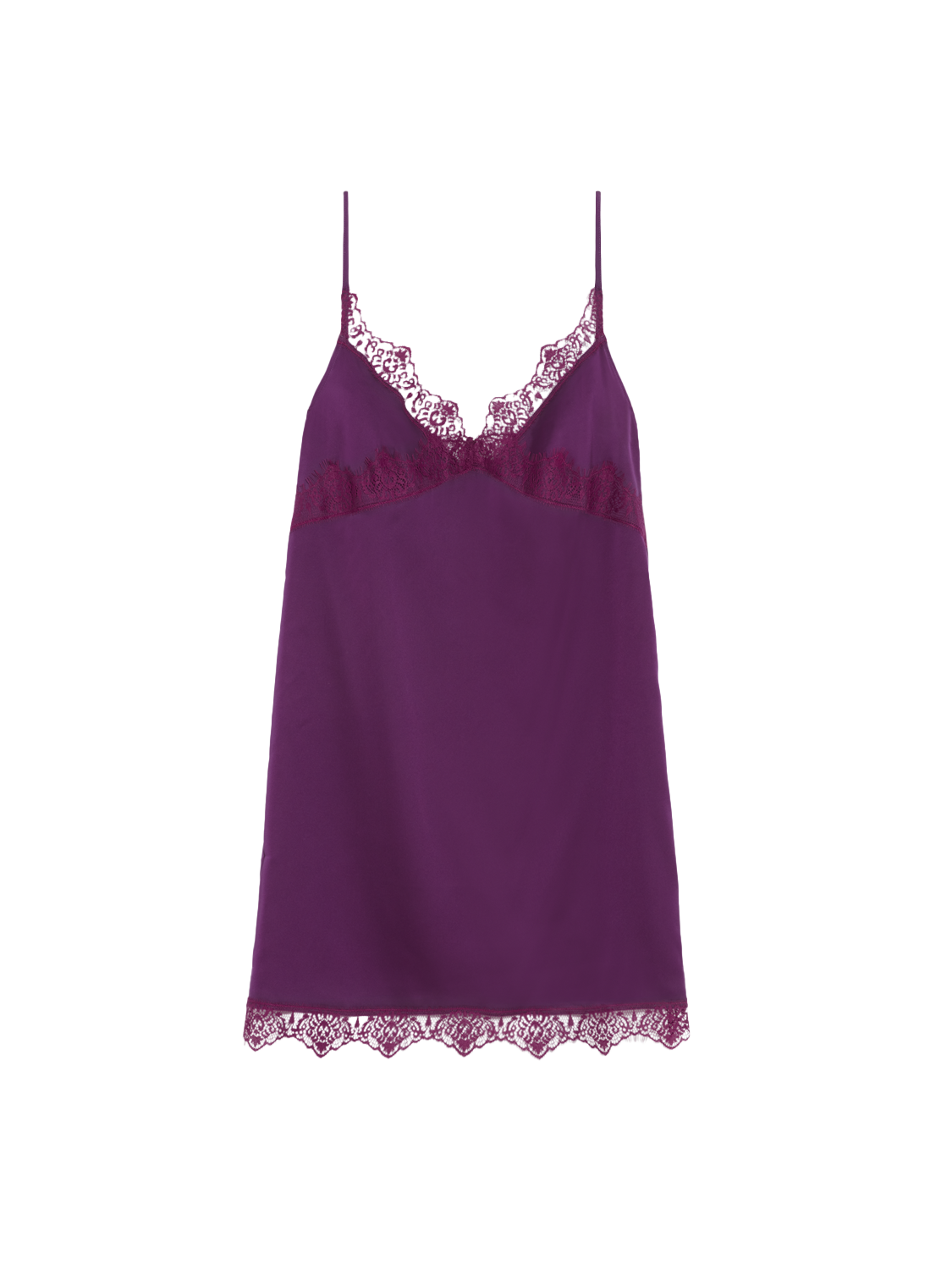 Satin Secrets Nightdress Loungewear Blackberry Simone Perele