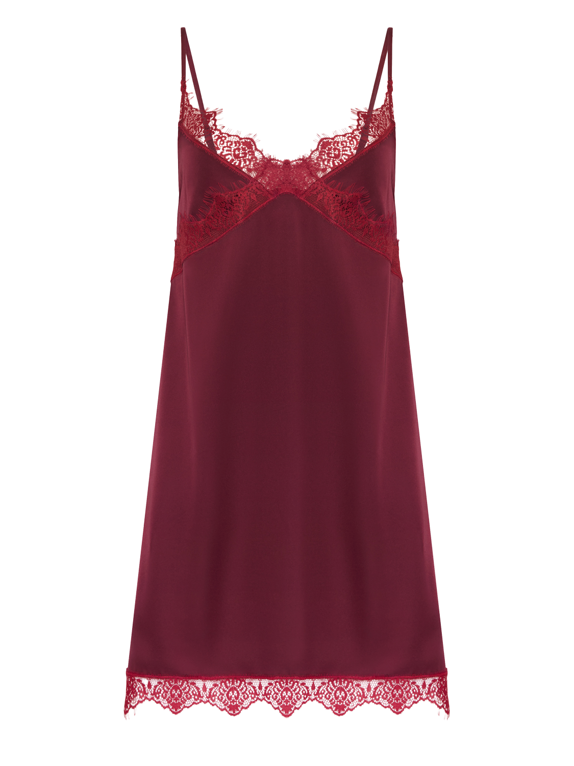 Satin Secrets Nightdress Spinel Red Simone Perele