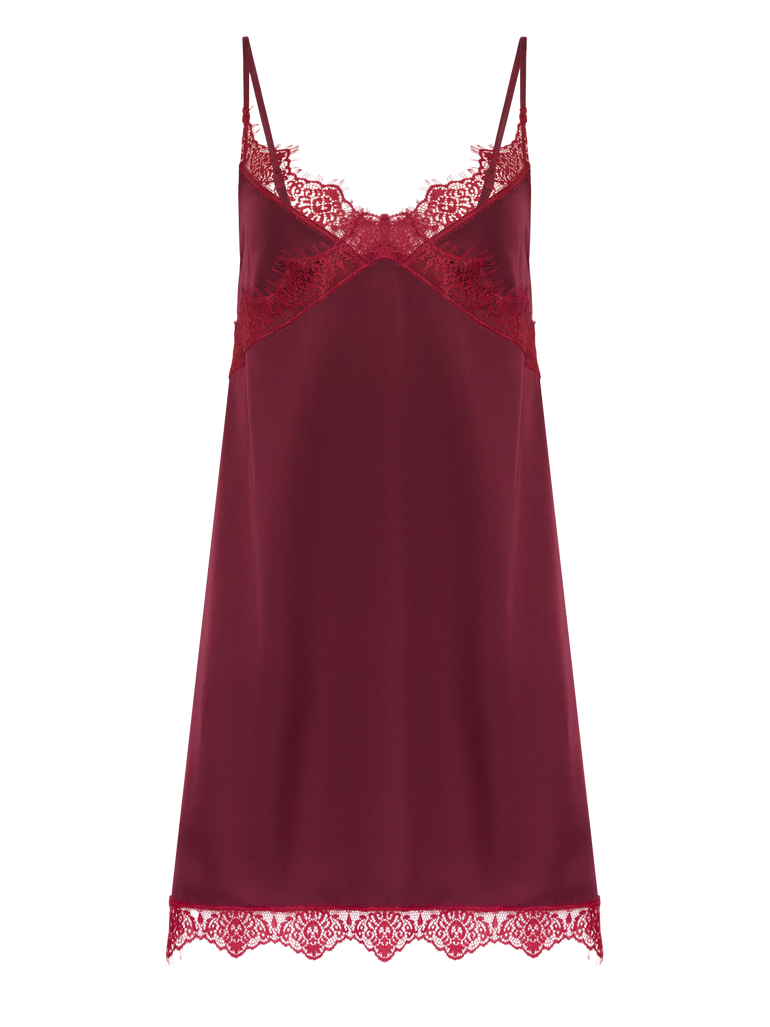 Satin Secrets Nightdress Spinel Red Simone Perele