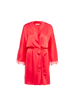 Satin Secrets Long Kimono Nightwear Flamingo Simone Perele