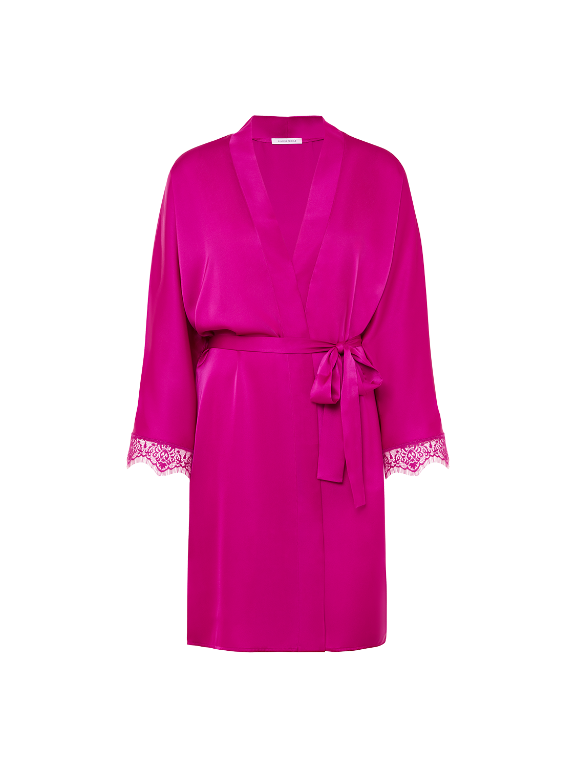 Satin Secrets Long Kimono Azalea Simone Perele