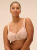 Caresse Wireless Triangle Bra Peau Rose Simone Perele