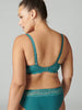 Caresse 3D Plunge Bra Boreal Green Simone Perele