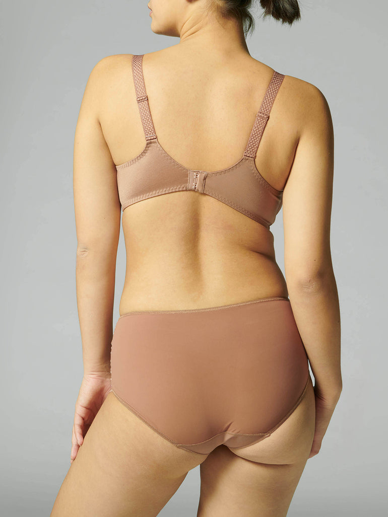 Caresse Full Cup Bra Coco Brown Simone Perele