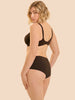 Caresse Retro Brief - Cocoa