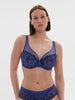 Wish Full Coverage Plunge Bra Electric Blue Simone Perele