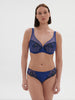 Wish Full Coverage Plunge Bra Electric Blue Simone Perele