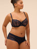 Wish Sheer Demi Bra Sapphire Simone Perele
