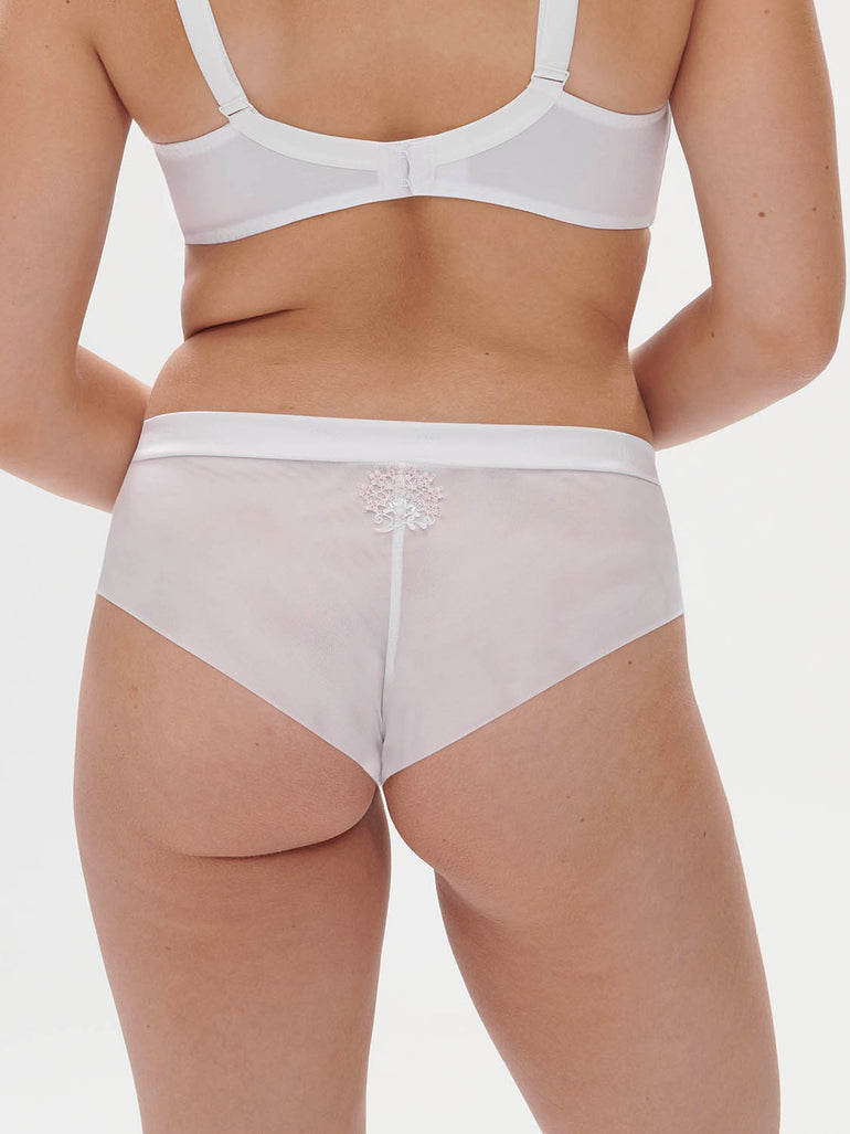 Wish Boyshort Panty Crystal White Simone Perele