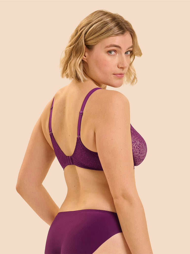 Comete Molded Full Cup Bra Blackberry Simone Perele
