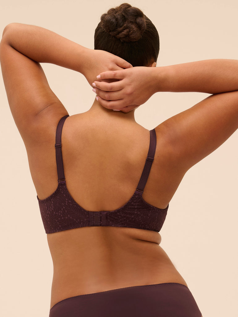 Simone Perele Comete Molded Full Cup Bra Dark Brown