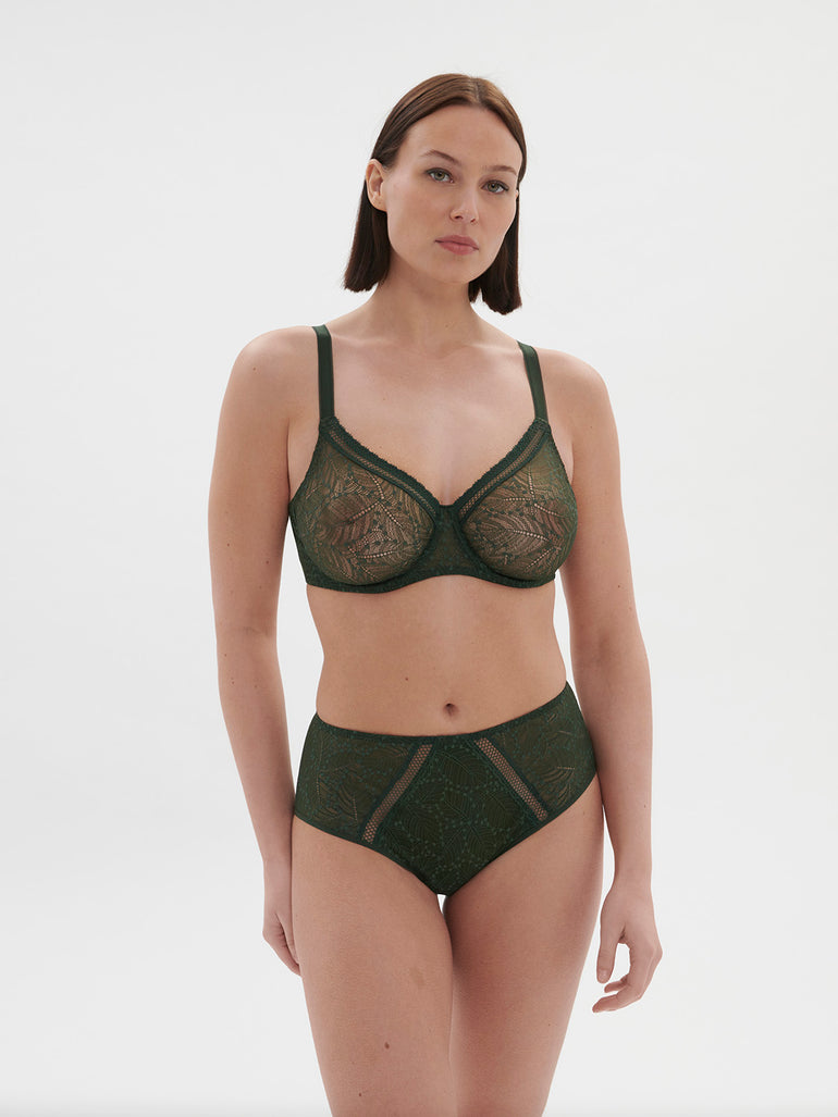 Comete Molded Full Cup Bra Icon Green Simone Perele