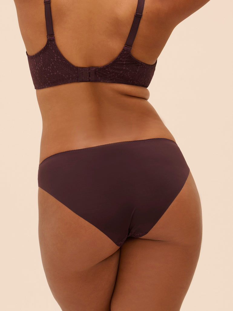 Simone Perele Comete Bikini Panty Dark Brown