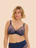 Delice Full Coverage Plunge - Rainbow Blue