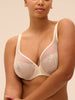 Delice Full Coverage Plunge Bra Topaz Beige Simone Perele