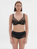 Delice Full Coverage Plunge Bra Gem Black Simone Perele