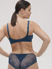 Delice Full Coverage Plunge Bra Prestige Blue Simone Perele