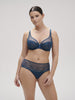 Delice Full Coverage Plunge Bra Prestige Blue Simone Perele