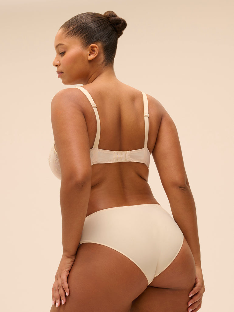 Delice Sheer Demi Bra Topaz Beige Simone Perele