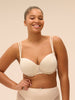 Delice 3D Demi Plunge Bra Topaz Beige Simone Perele