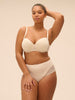 Delice 3D Demi Plunge Bra Topaz Beige Simone Perele