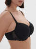 Delice 3D Demi Bra Gem Black Simone Perele