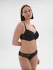 Delice 3D Demi Bra Gem Black Simone Perele