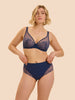 Delice Retro Brief - Rainbow Blue