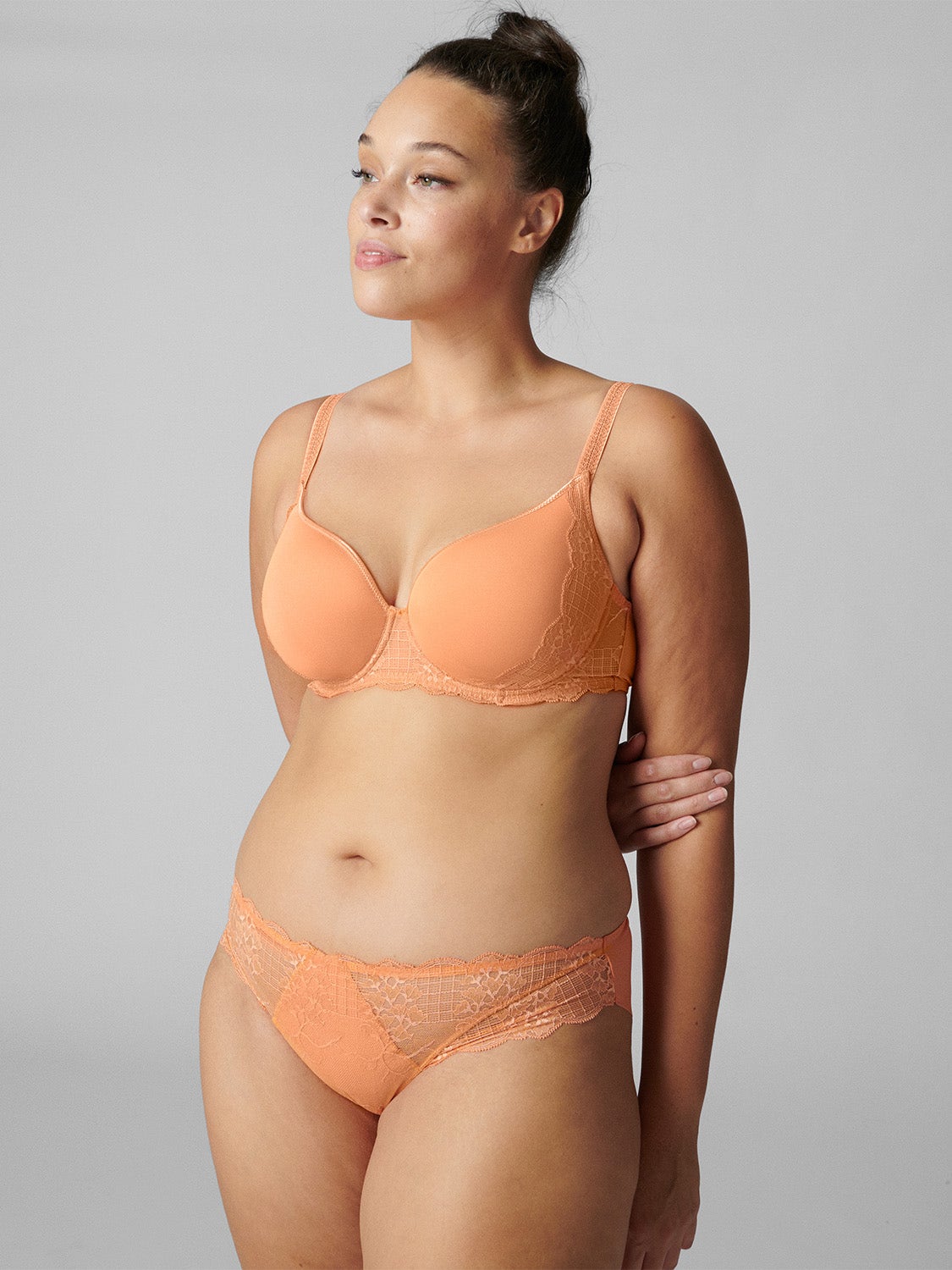 Simone Pérèle | Reve 3D Plunge - Apricot