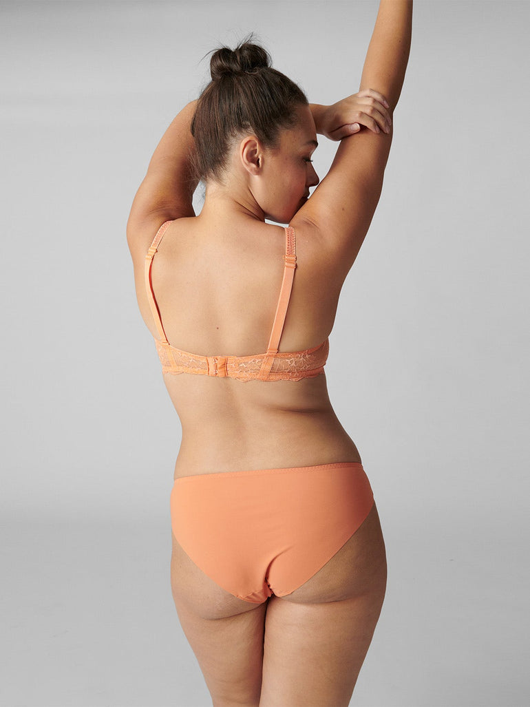 Reve Sheer Demi Bra Apricot Simone Perele