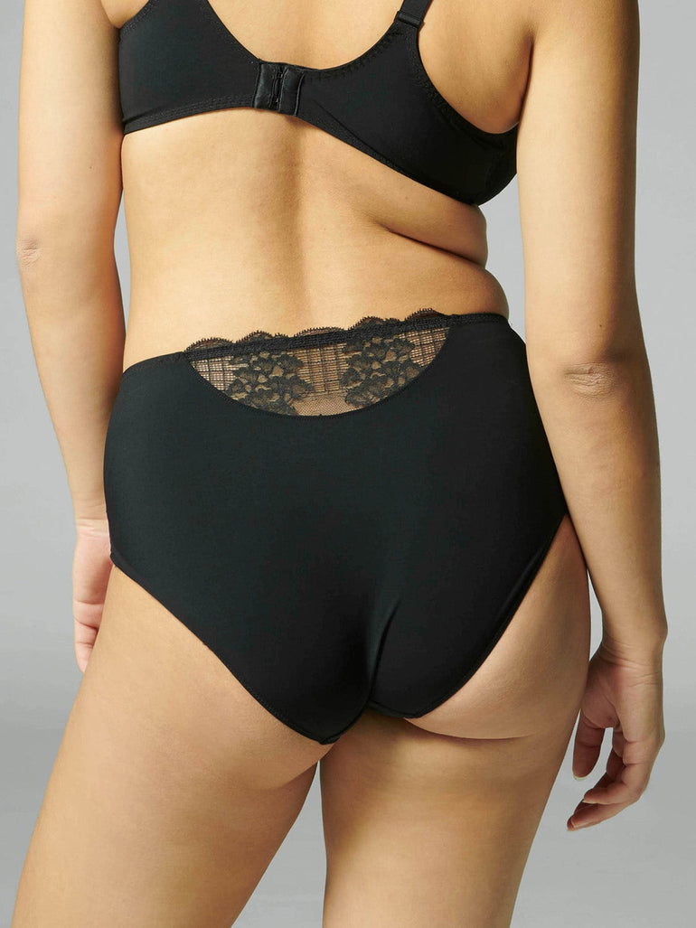 Reve Retro Brief Panty Black Simone Perele