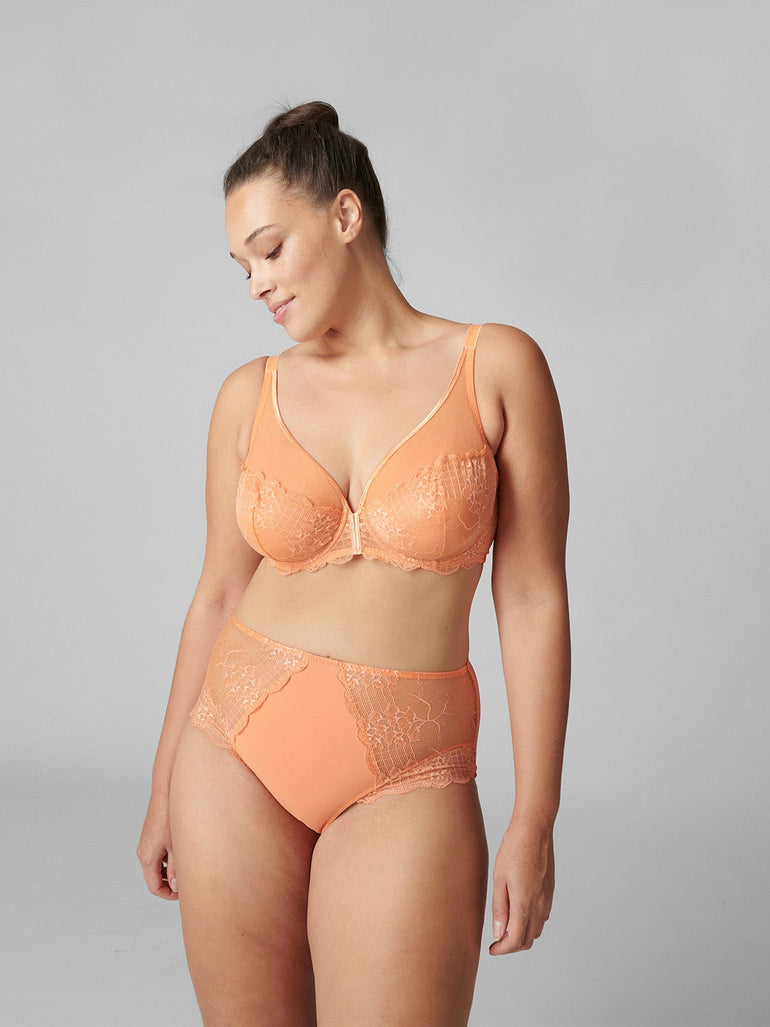 Reve Retro Brief Panty Apricot Simone Perele