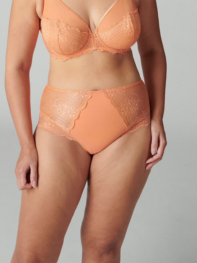 Reve Retro Brief Panty Apricot Simone Perele