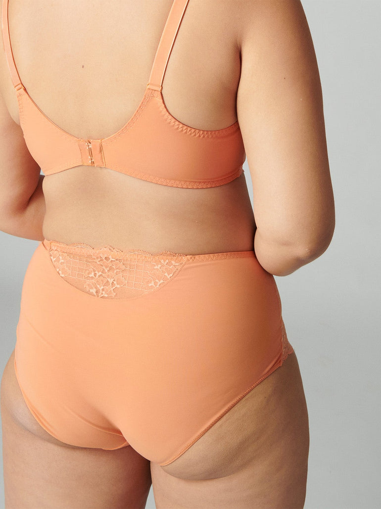 Reve Retro Brief Panty Apricot Simone Perele